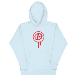 d logo unisex hoodie