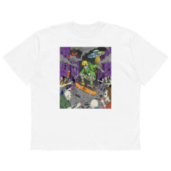 skeleton skater unisex t shirt