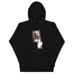 joker card unisex hoodie